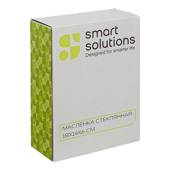 Масленка стеклянная, 18х14х6 см, Smart Solutions, изображение 11