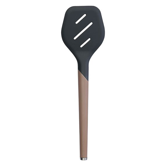 Лопатка с прорезями SmartChef, 32 см, капучино-графит, Smart Solutions