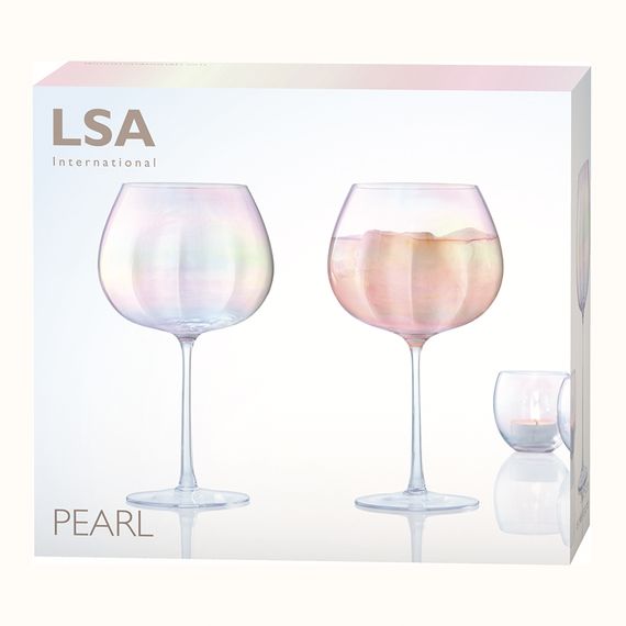 Набор бокалов Pearl, 650 мл, 2 шт., LSA International, изображение 7