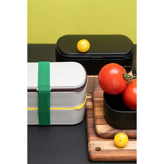 Ланч-бокс с приборами Food Time, 1 л, серый, Smart Solutions, изображение 7