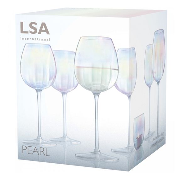 Набор бокалов для белого вина Pearl, 325 мл, 4 шт., LSA International, изображение 6