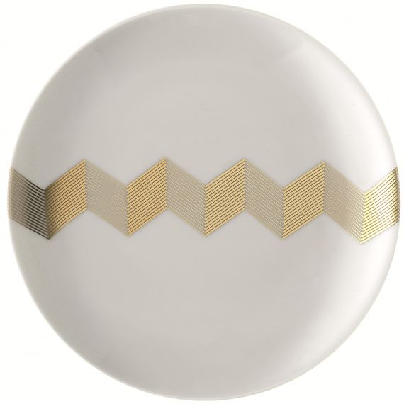 Набор блюдец Signature, Chevron, 16 см, 4 шт., LSA International, изображение 5