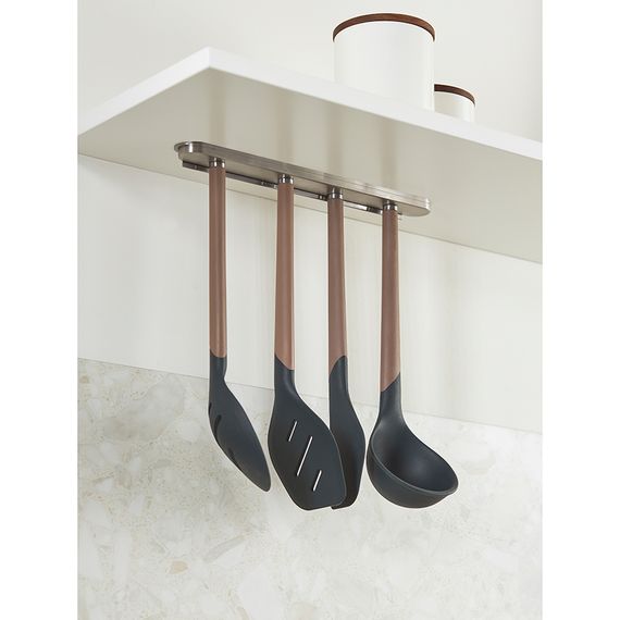 Лопатка с прорезями SmartChef, 32 см, капучино-графит, Smart Solutions, изображение 8
