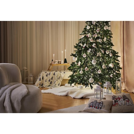 Набор ёлочных украшений Fluffy white из коллекции New Year Essential, 3 шт., Tkano, изображение 6