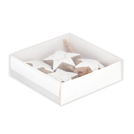 Набор елочных украшений Marble stars из коллекции New Year Essential, 4 шт., Tkano, изображение 10