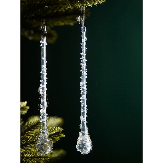 Набор ёлочных украшений Icy sparkles из коллекции New Year Essential, 6 шт., Tkano, изображение 7