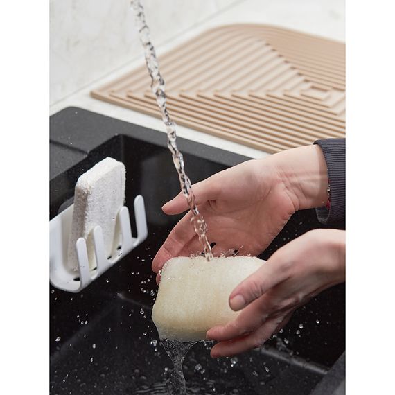 Набор губок для посуды из люфы и целлюлозы Eco Sponge, 2 шт., Smart Solutions, изображение 4
