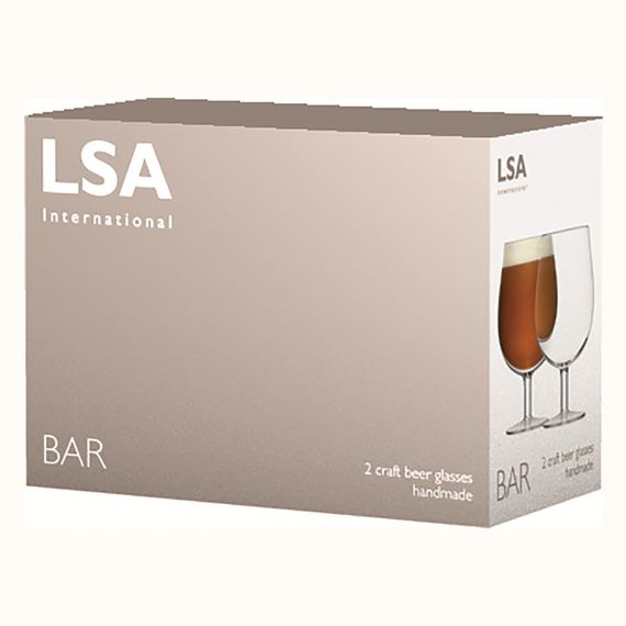 Набор бокалов для пива Bar, 550 мл, 2 шт., LSA International, изображение 4