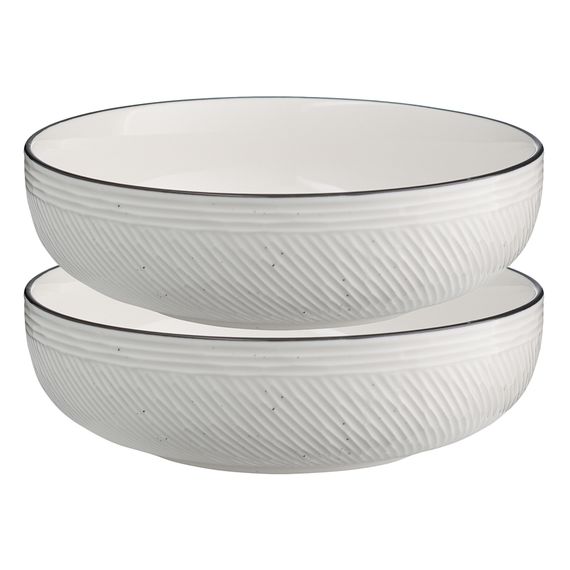 Набор глубоких тарелок Contour, 800 мл, 2 шт., Liberty Jones