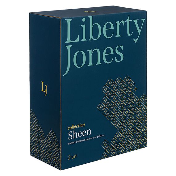 Набор бокалов для вина Sheen, 640 мл, 2 шт., Liberty Jones, изображение 3