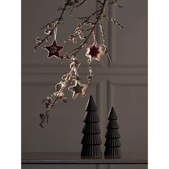 Набор елочных украшений из фетра Christmas stars из коллекции New Year Essential, 3 шт., Tkano, изображение 11