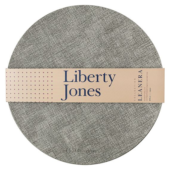 Набор из 2-х сервировочных салфеток Leanera, 35 см, серые, Liberty Jones, изображение 12