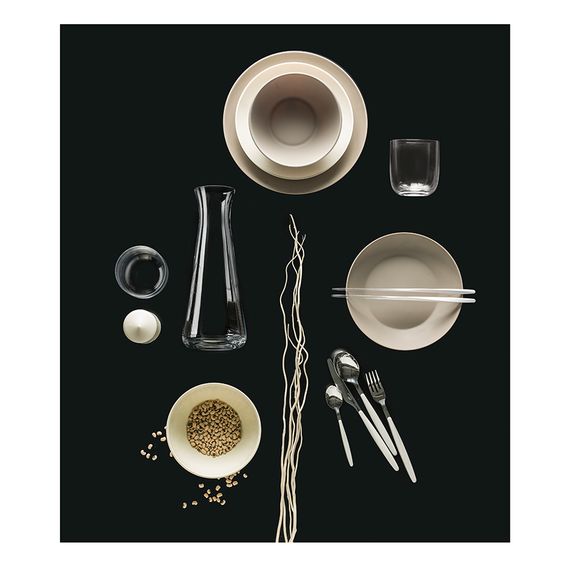 Набор из 24 столовых приборов Cutlery My Fusion, белые, Guzzini, изображение 2