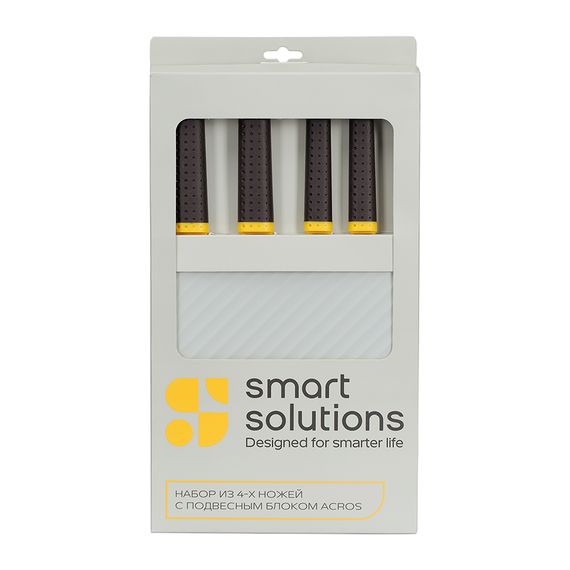 Набор из 4-х ножей с подвесным блоком Acros, Smart Solutions, изображение 18
