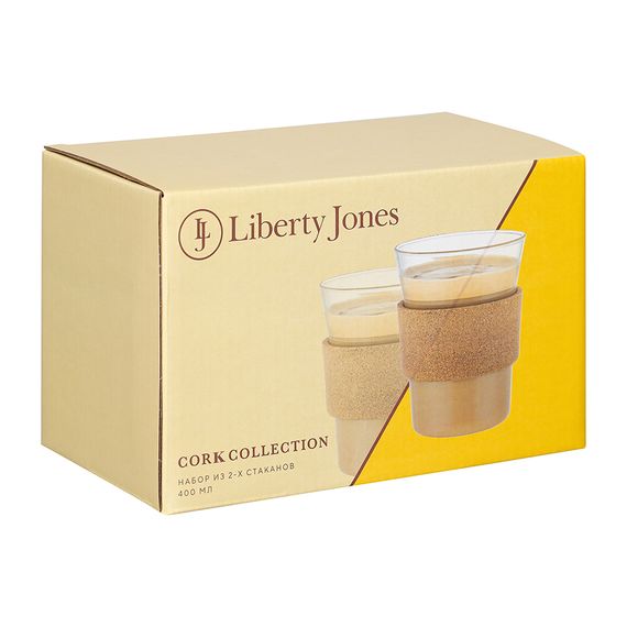 Набор из 2-х стаканов Corc Collection, 450 мл, Liberty Jones, изображение 12