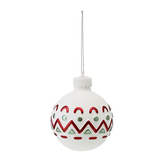 Набор ёлочных украшений с подсветкой Festive embroidey из коллекции New Year Essential, 4 шт., Tkano, изображение 17