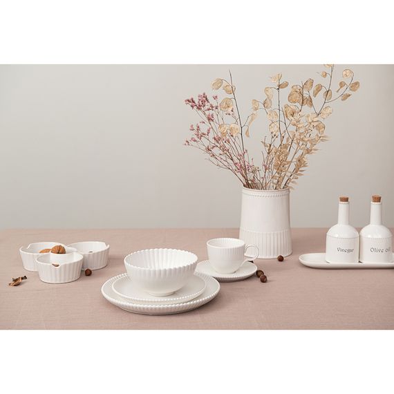 Набор из двух тарелок белого цвета из коллекции Kitchen Spirit, 21 см, Tkano, изображение 5