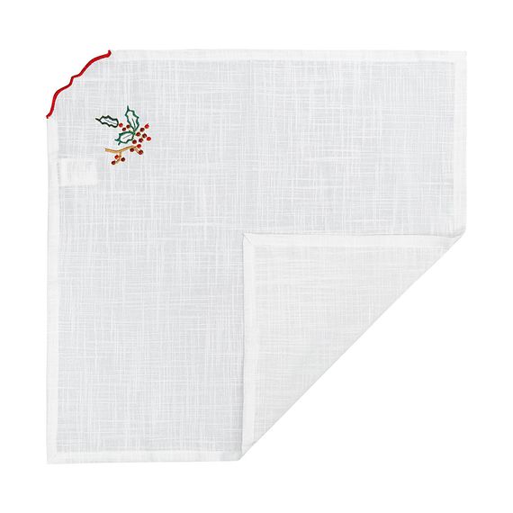 Набор из двух салфеток Festive wreath из коллекции New Year Essential, 45х45 см, Tkano