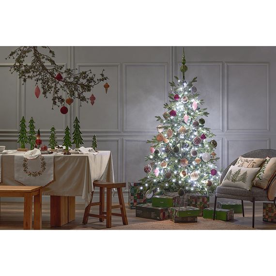 Набор из двух салфеток Festive wreath из коллекции New Year Essential, 45х45 см, Tkano, изображение 12