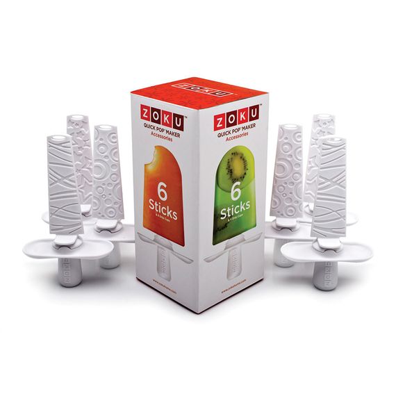 Набор палочек для мороженого Pop Sticks 6 шт., ZOKU, изображение 3