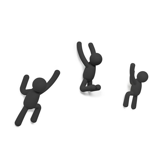 Набор крючков Buddy, черный, 3 шт., UMBRA, изображение 9