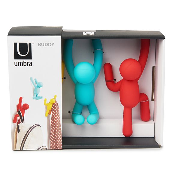 Набор крючков Buddy, разноцветный, 3 шт., UMBRA, изображение 9
