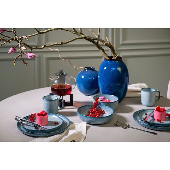 Набор обеденных тарелок Blueberry, 26 см, синие, 2 шт., Liberty Jones, изображение 2