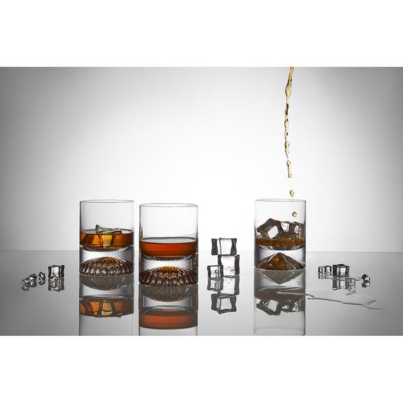 Набор стаканов для виски Genty Sleek, 240 мл, 2 шт., Liberty Jones, изображение 3