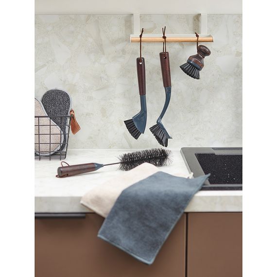 Набор салфеток из микрофибры Cozy Clean, 30х30 см, темно-серые, 3 шт., Smart Solutions, изображение 3