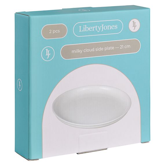 Набор тарелок Milky Cloud, 21 см, 2 шт., Liberty Jones, изображение 13