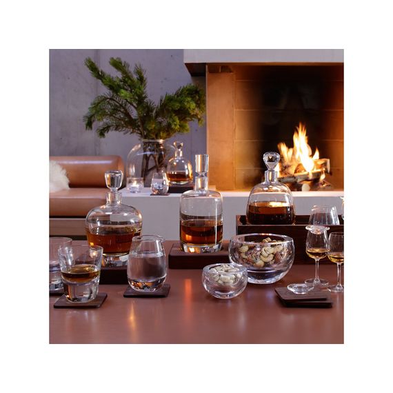 Набор стаканов с деревянными подставками Islay Whisky, 250 мл, 2 шт., LSA International, изображение 2