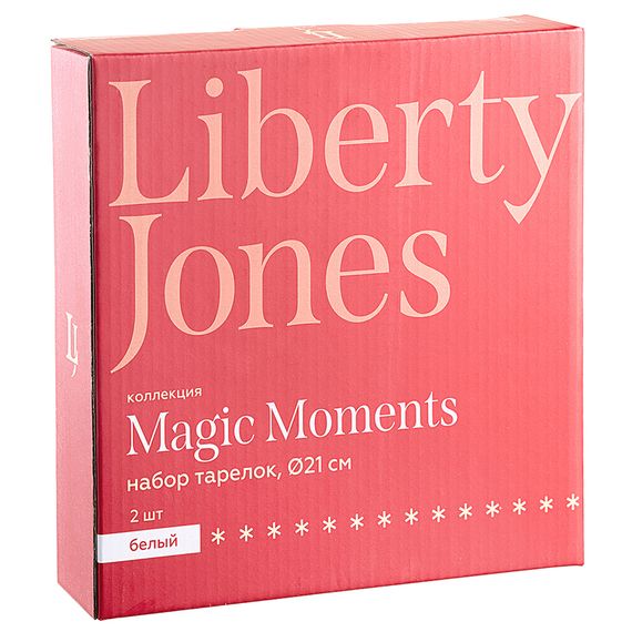Набор тарелок Magic Moments, 21 см, 2 шт., Liberty Jones, изображение 7