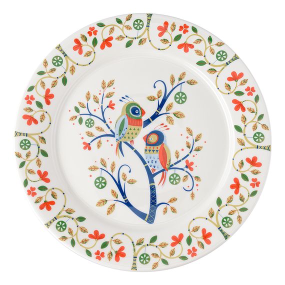 Набор тарелок Love Birds из коллекции Birds of Paradise в подарочной упаковке, 28 см, 2 шт., Liberty Jones, изображение 6
