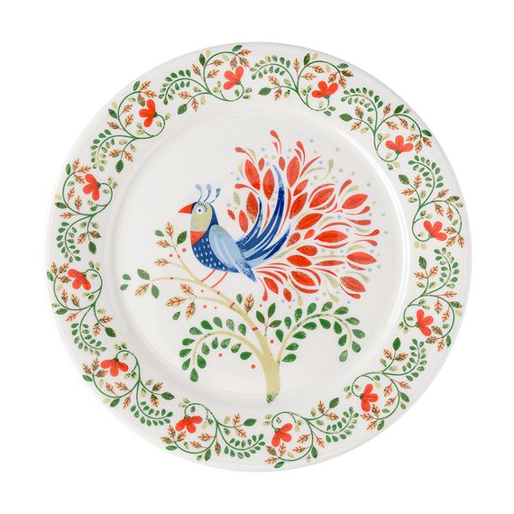 Набор тарелок Fantail Bird из коллекции Birds of Paradise в подарочной упаковке, 21 см, 2 шт., Liberty Jones, изображение 4