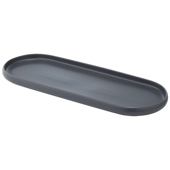 Овальное блюдо темно-серого цвета из коллекции Essential, Tkano, изображение 3