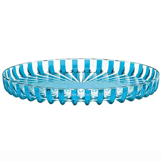 Поднос сервировочный Dolcevita, 31 см, бирюзовый, Guzzini