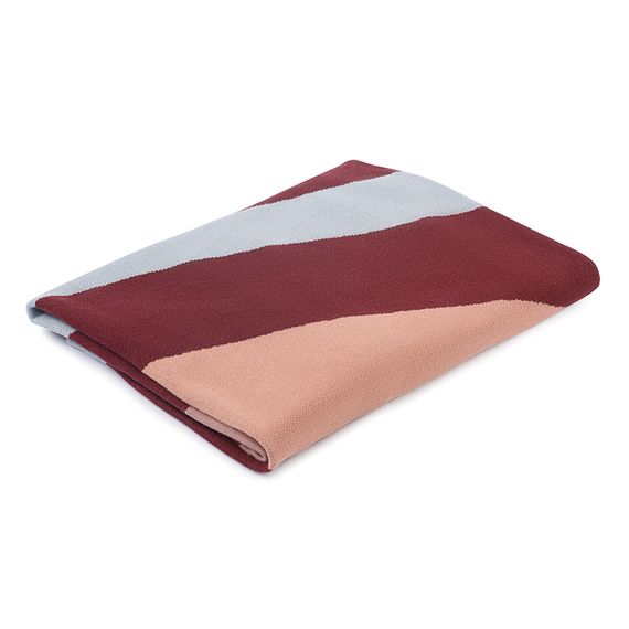 Плед из хлопка с рисунком Tulip field из коллекции Terra, 130х180 см, Tkano, изображение 4