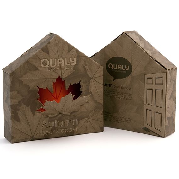 Подпорка для двери Autumn, зеленая, QUALY, изображение 6