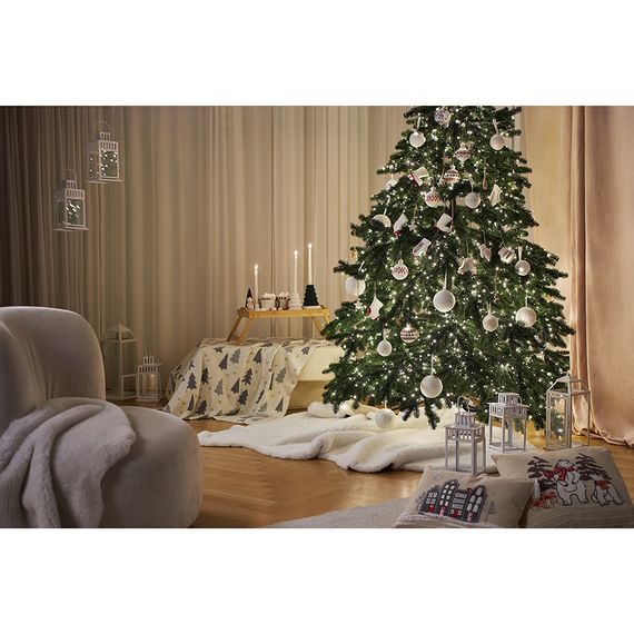 Подушка декоративная Snowy Town из коллекции New Year Essential, 30х45 см, Tkano, изображение 8