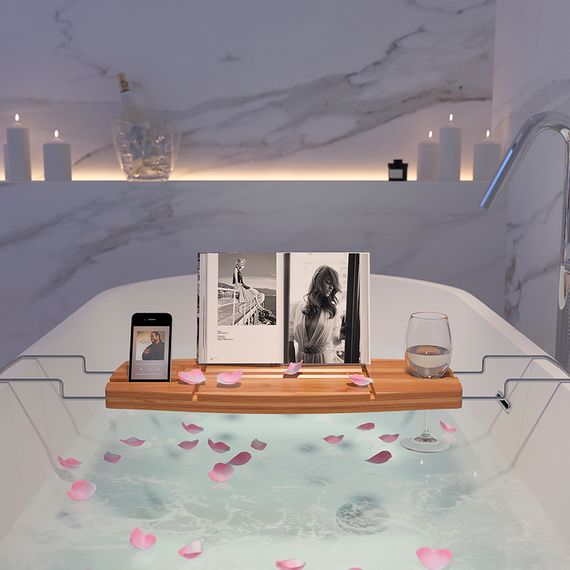 Полка для ванной Kine, бамбук, Bergenson Bjorn Bath, изображение 4