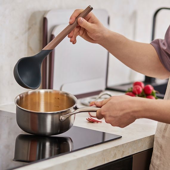 Половник SmartChef, 31 см, капучино-графит, Smart Solutions, изображение 5