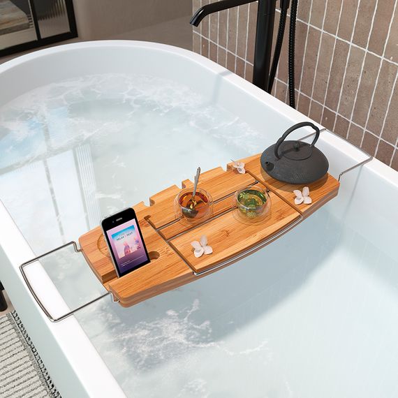 Полка для ванной Kine, бамбук, Bergenson Bjorn Bath, изображение 5