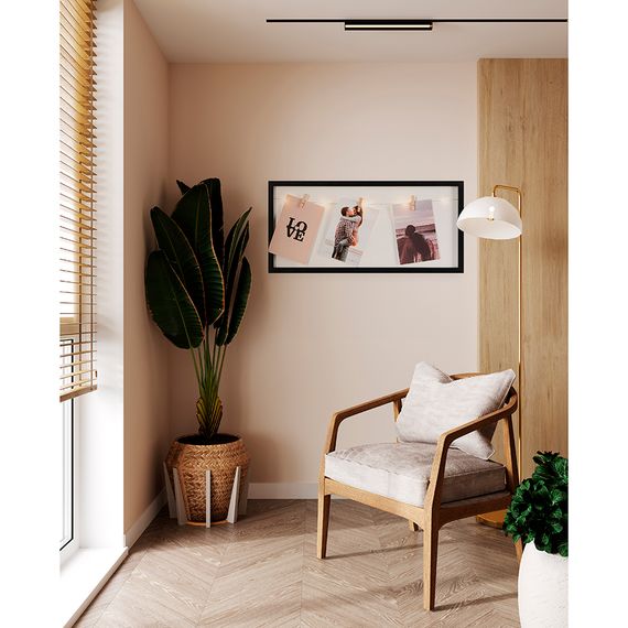 Рамка для фотографий с подсветкой Everyday, 22х38 см, черная, Bergenson Bjorn, изображение 3