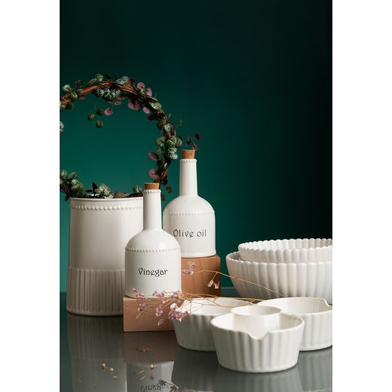 Салатник белого цвета из коллекции Kitchen Spirit, 1,4 л, Tkano, изображение 2