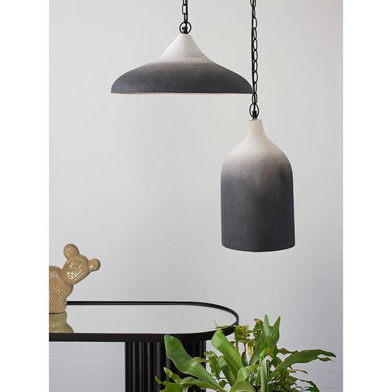 Светильник подвесной Sustainable collection, 44х19 см, черный/белый, Bergenson Bjorn, изображение 6
