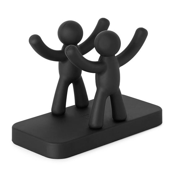 Салфетница Buddy, черная, UMBRA, изображение 7