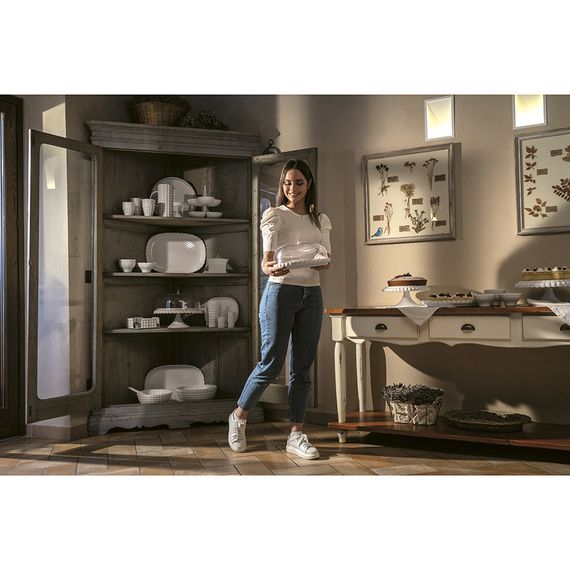 Салатник Tiffany, 3 л, молочно-белый, Guzzini, изображение 4