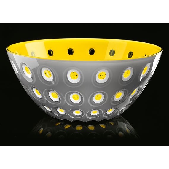 Салатник Le Murrine, 25 см, желто-серый, Guzzini, изображение 2