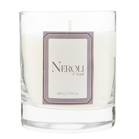 Свеча ароматическая Sublime, Neroli&Basil, 40 ч, Ambientair, изображение 5