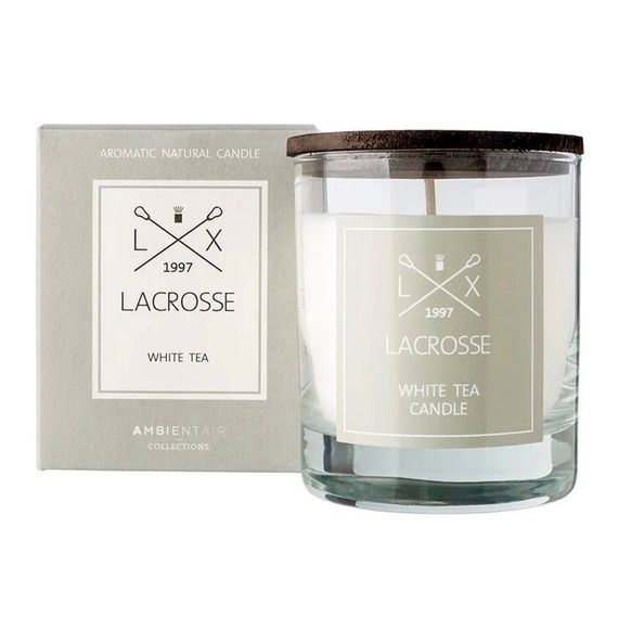 Свеча ароматическая Lacrosse, White Tea, 40 ч, Ambientair
